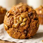 Pumpkin Protein Muffins Bakery Style Breakfast