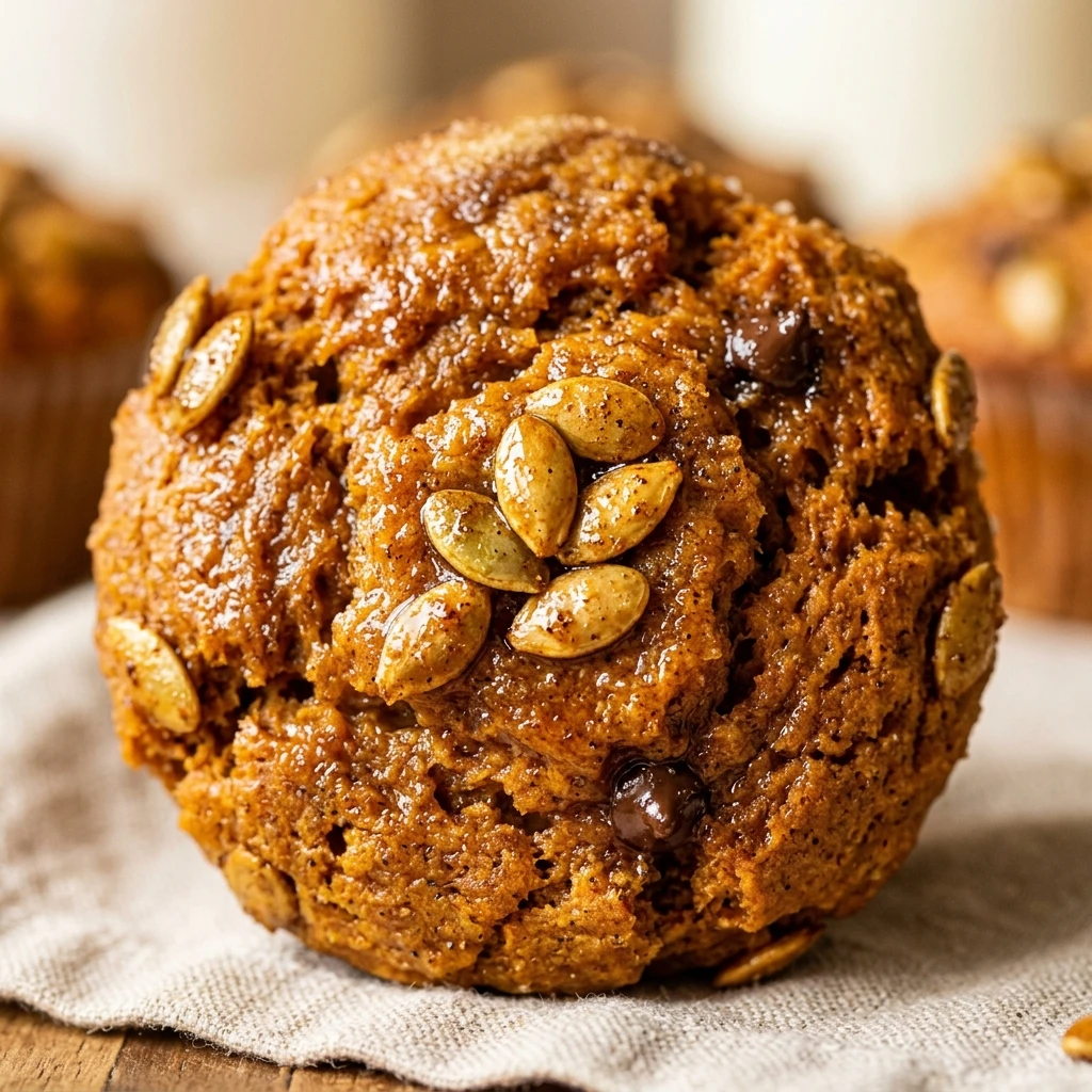 Pumpkin Protein Muffins Bakery Style Breakfast