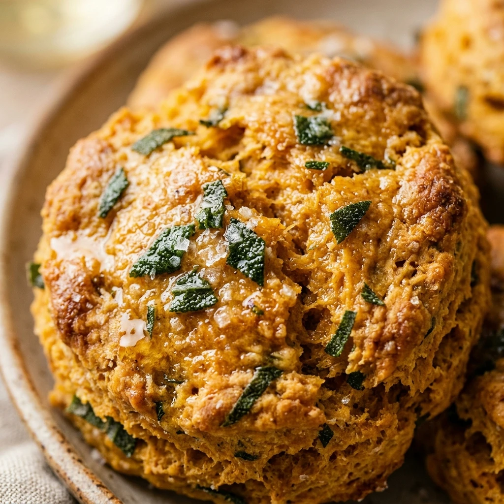 Pumpkin Sage Biscuits