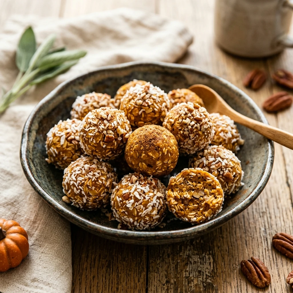 Pumpkin Spice Energy Balls