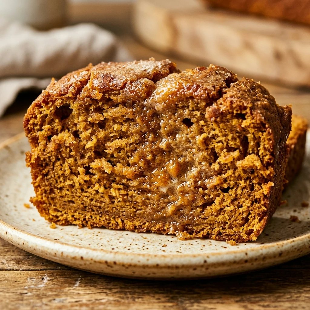 Pumpkin Spice Ice Cream Bread 3 Ingredients Recipe