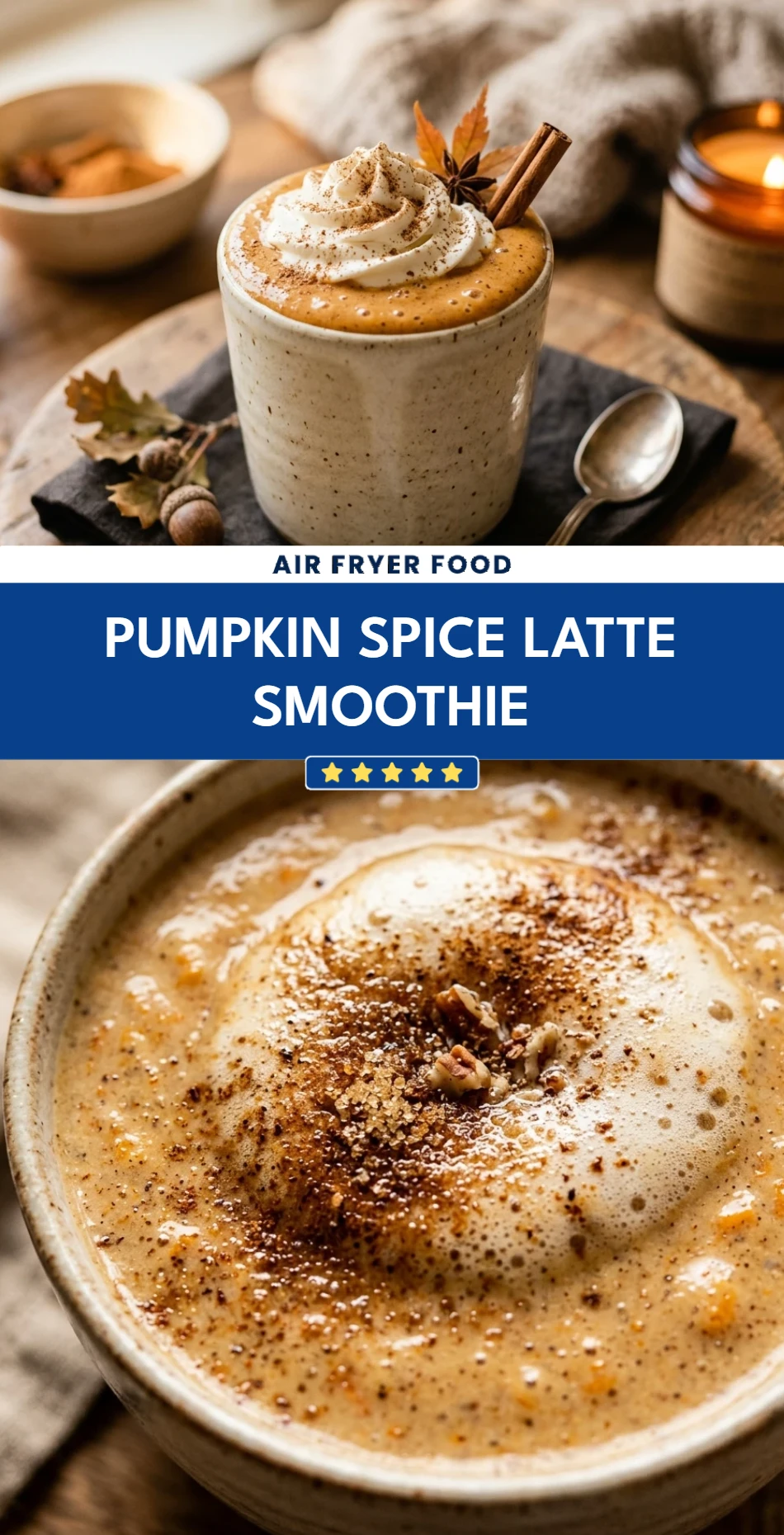 Pumpkin Spice Latte Smoothie
