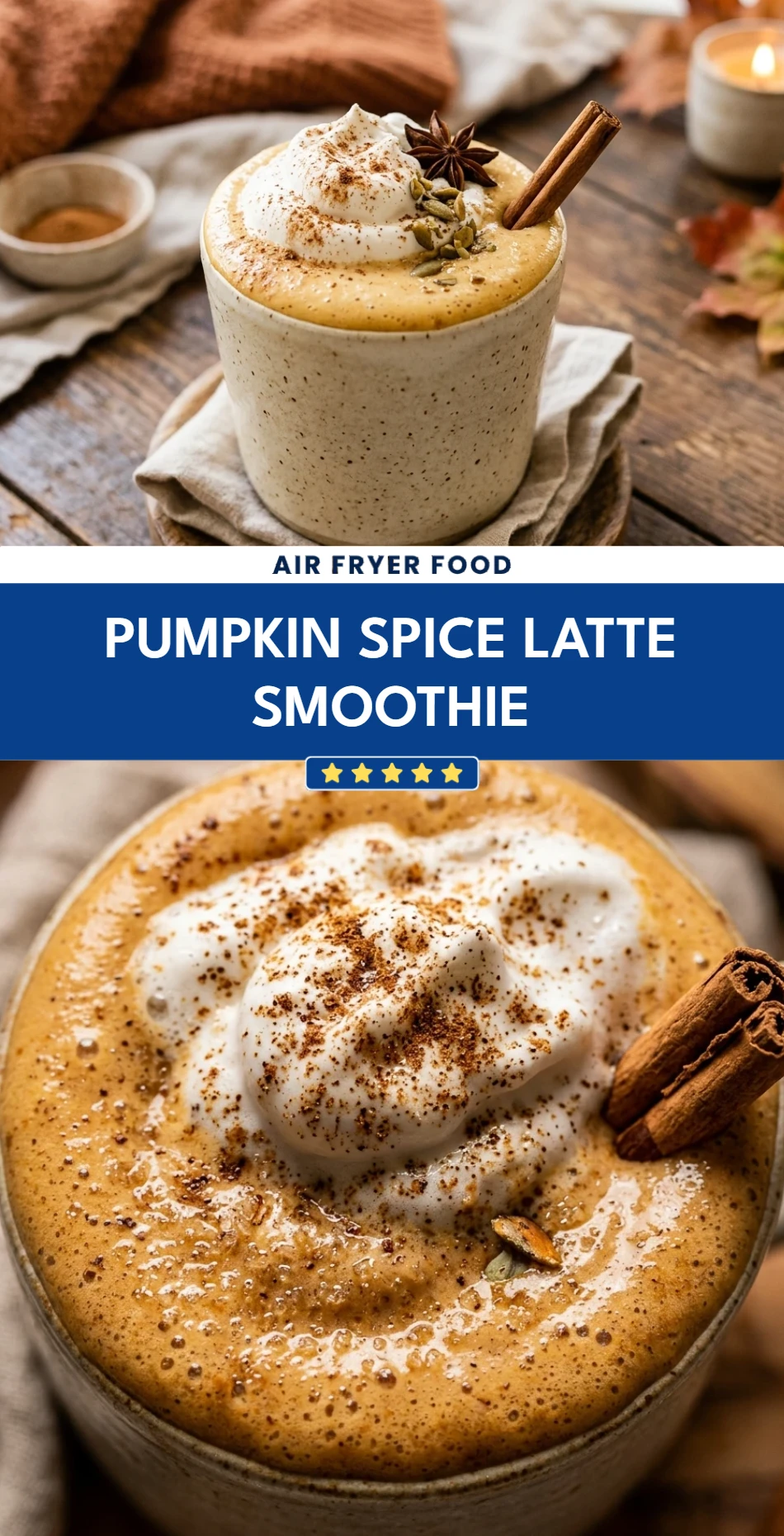 Pumpkin Spice Latte Smoothie