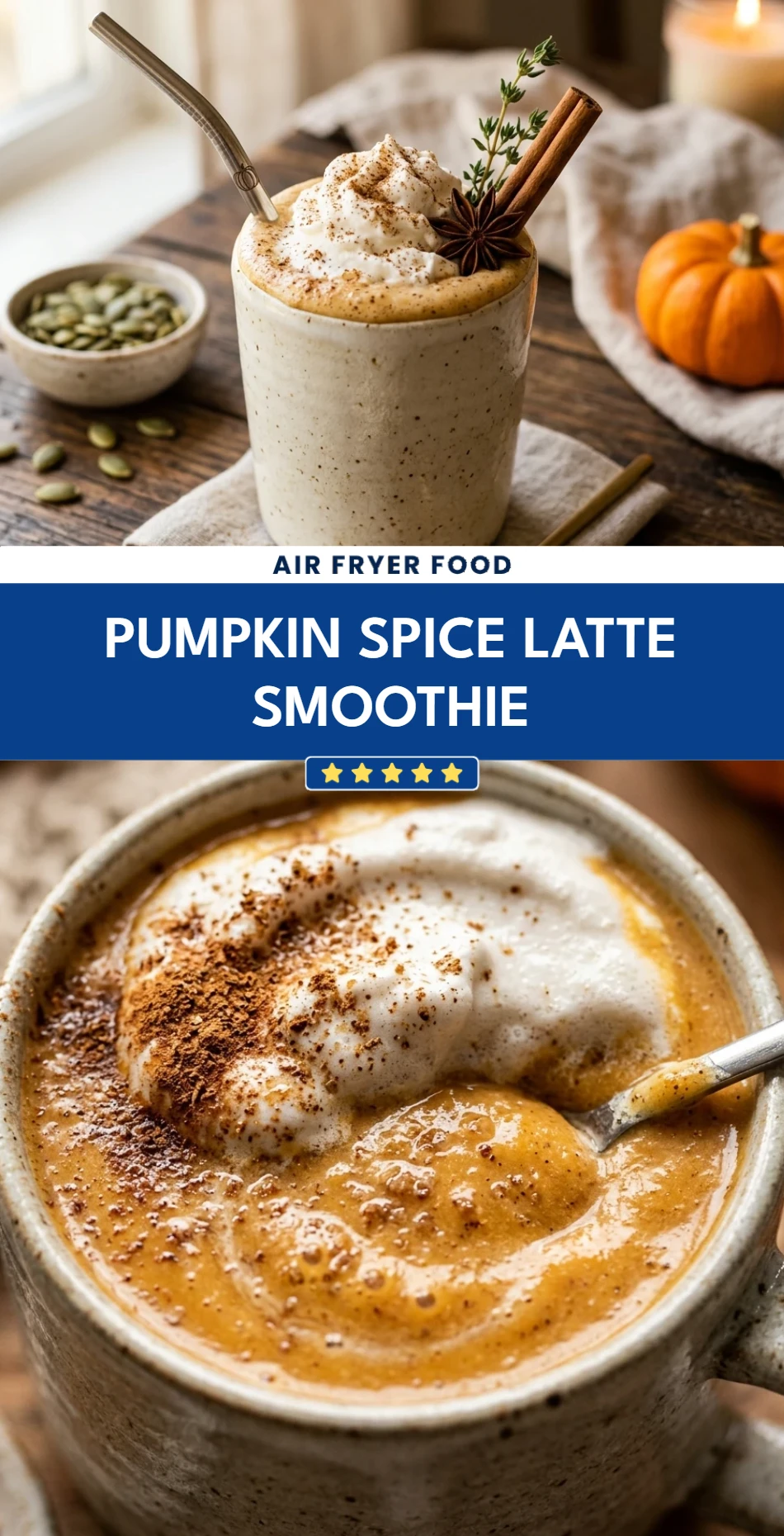 Pumpkin Spice Latte Smoothie