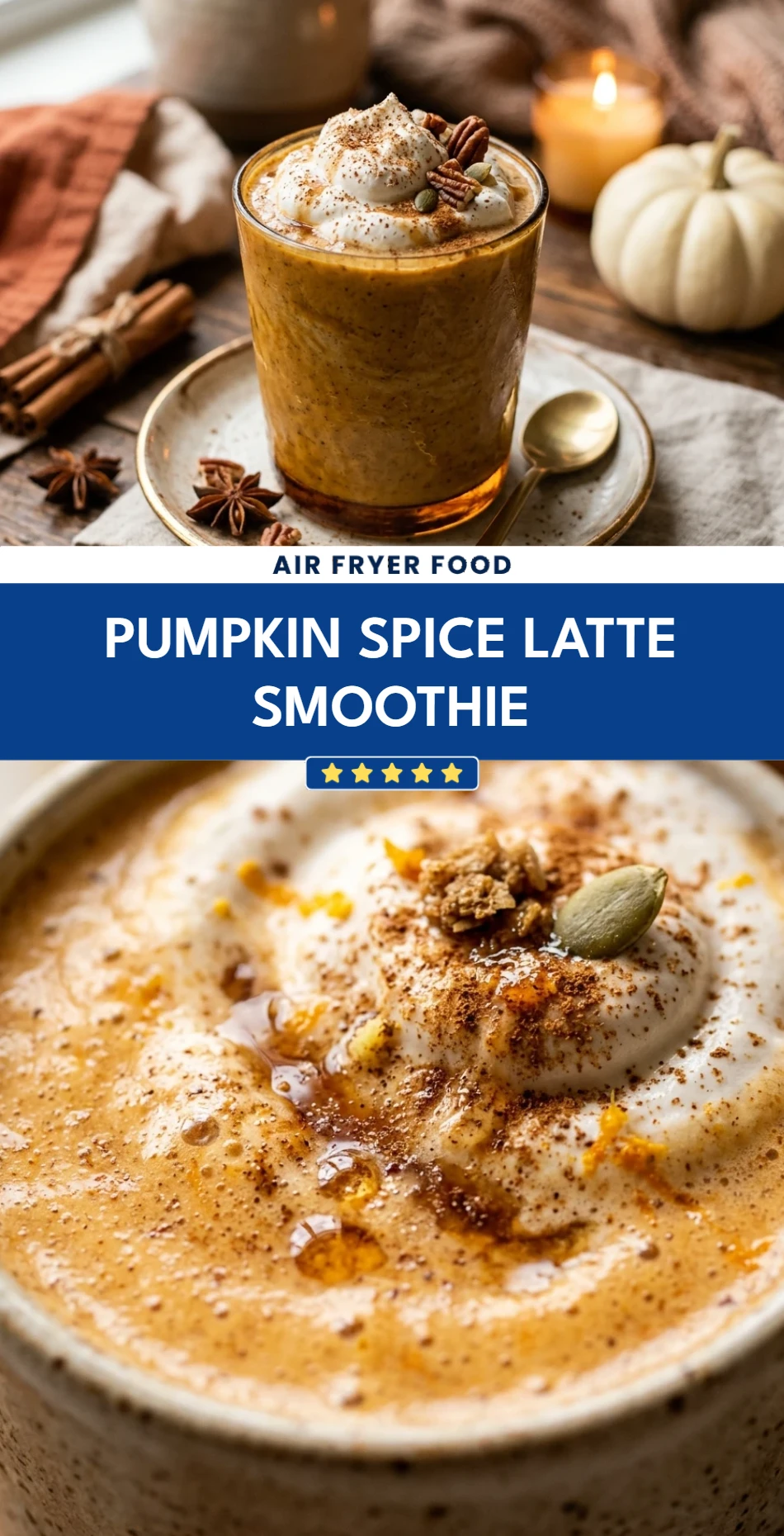 Pumpkin Spice Latte Smoothie