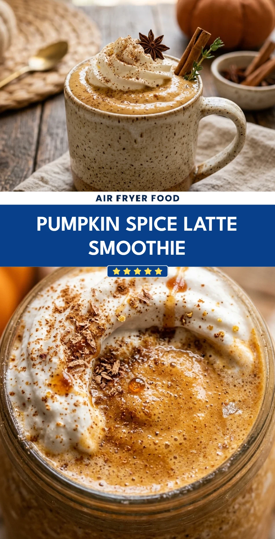 Pumpkin Spice Latte Smoothie