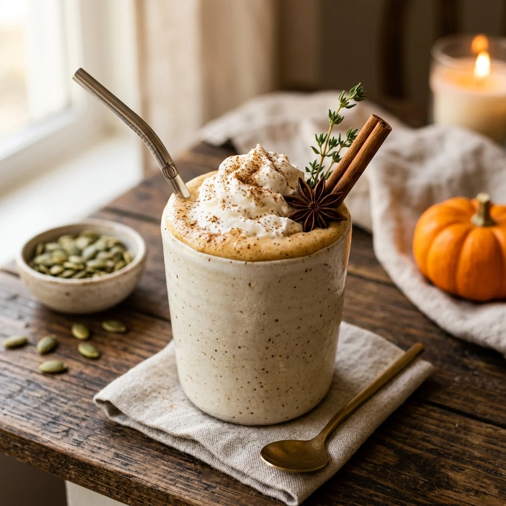 Pumpkin Spice Latte Smoothie