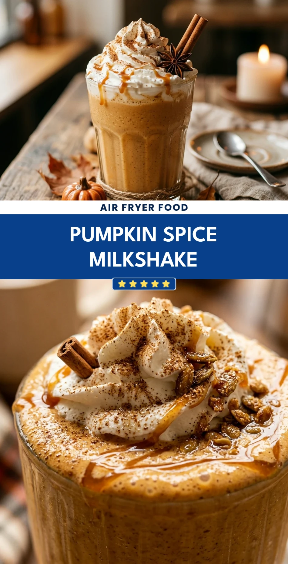 Pumpkin Spice Milkshake