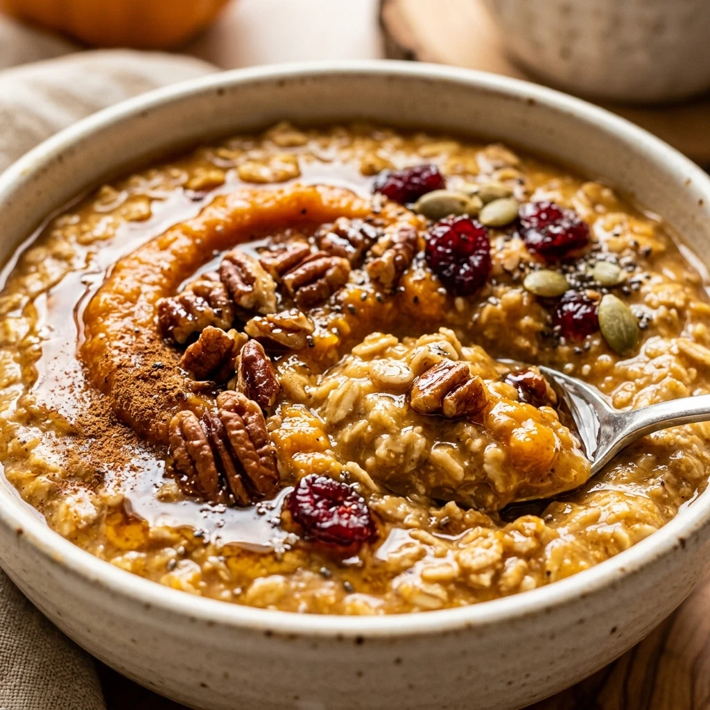Pumpkin Spice Overnight Oats