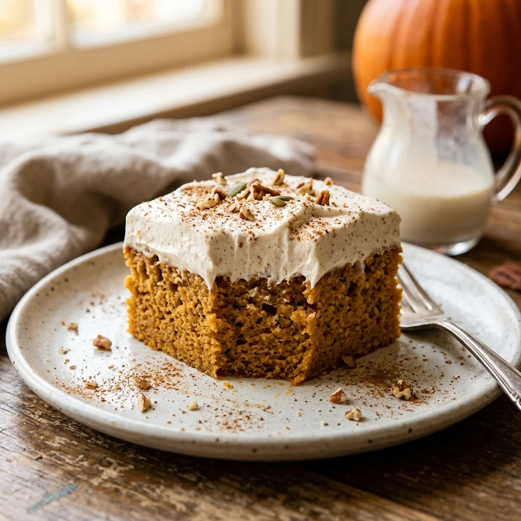 Pumpkin Tres Leches Cake