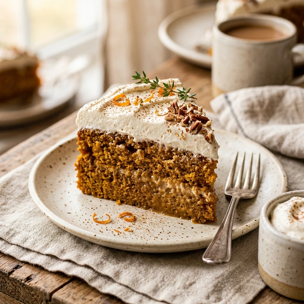 Pumpkin Tres Leches Cake