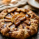 Salted Caramel Apple Galette Fall Recipe
