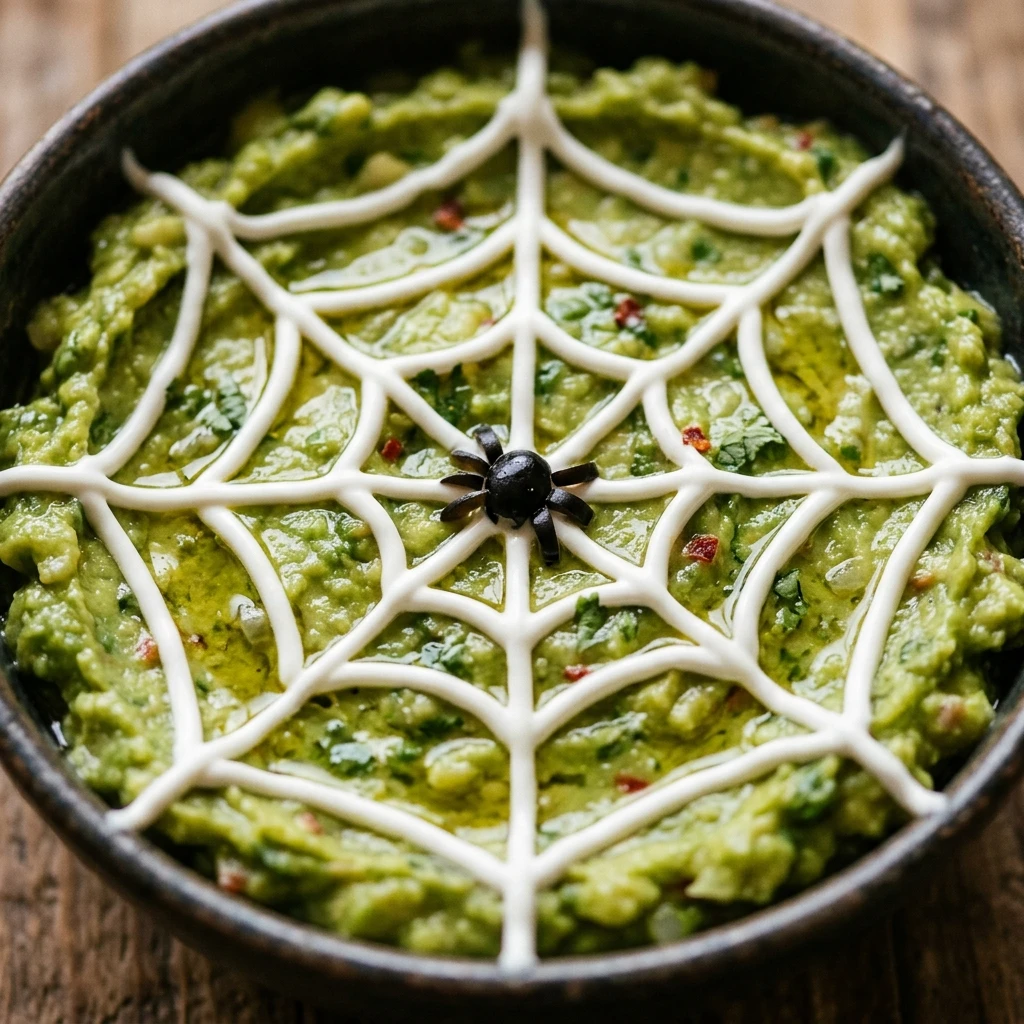 Spider Web Guacamole