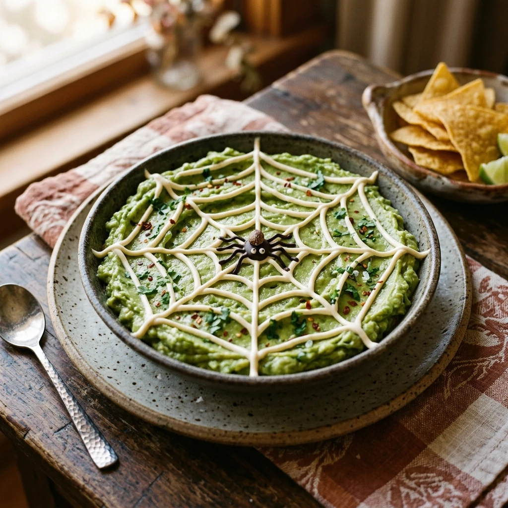 Spider Web Guacamole