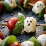 Spooky Caprese Wreath