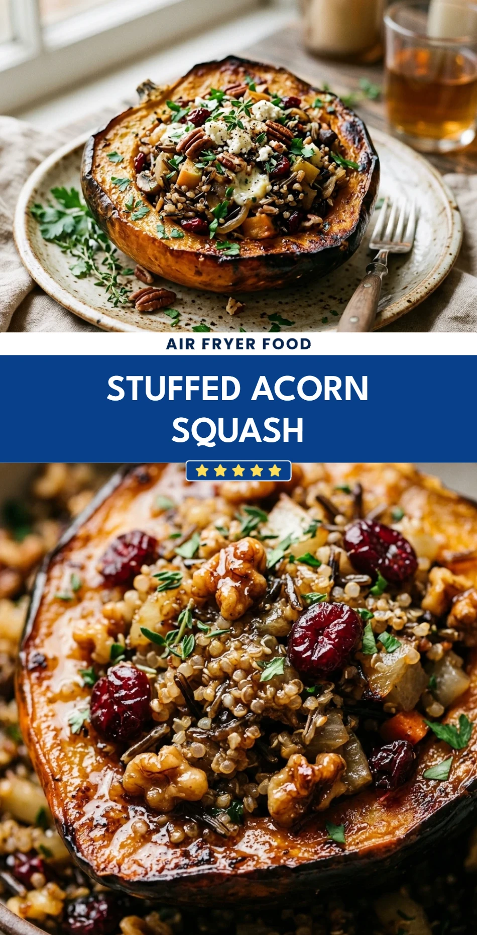Stuffed Acorn Squash