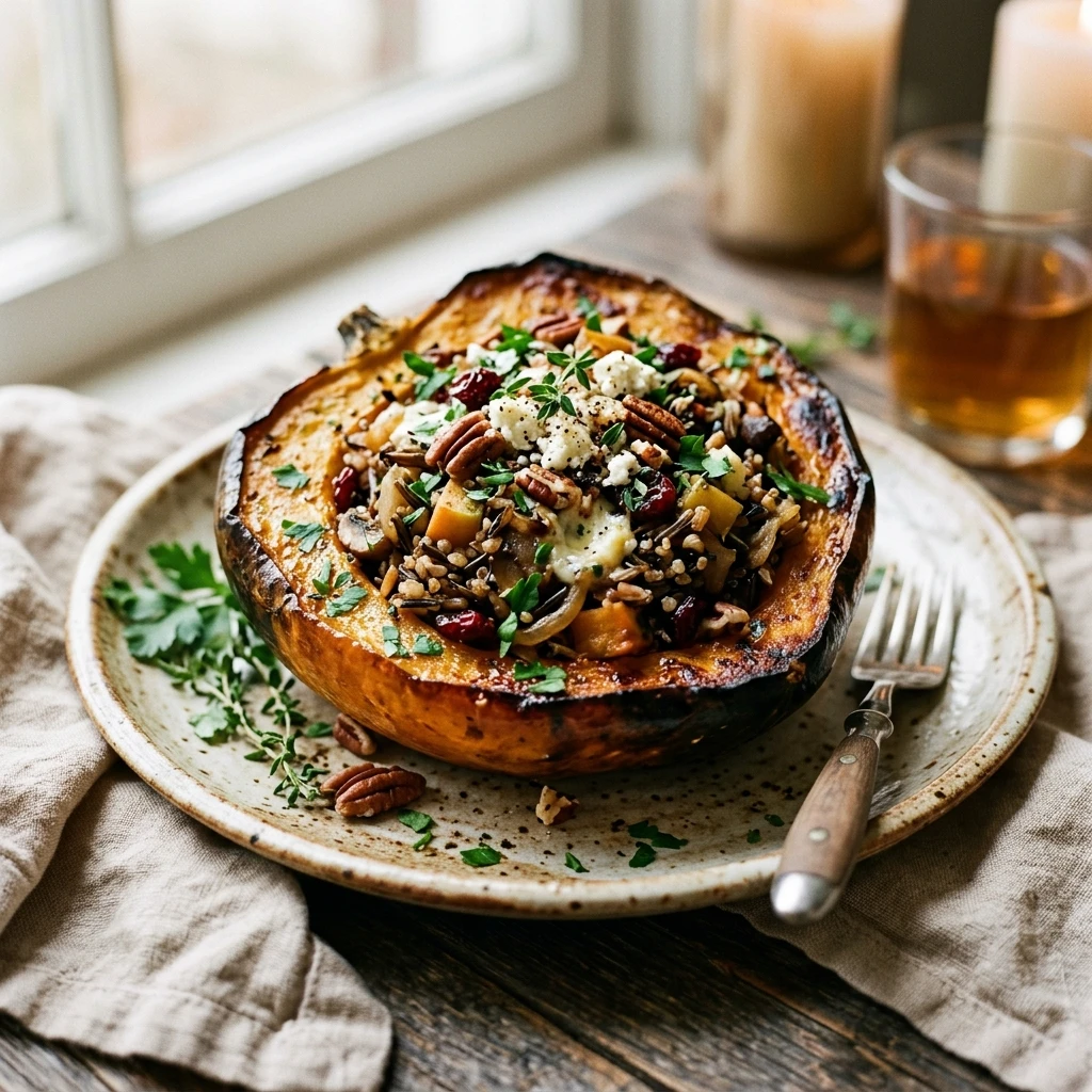 Stuffed Acorn Squash
