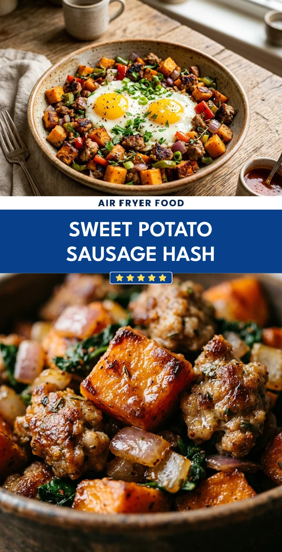 Sweet Potato Sausage Hash